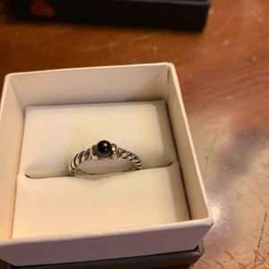 David Yurman Onyx ring